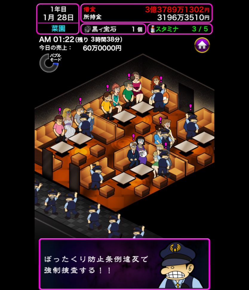 ぼくのぼったくりバー２　警察