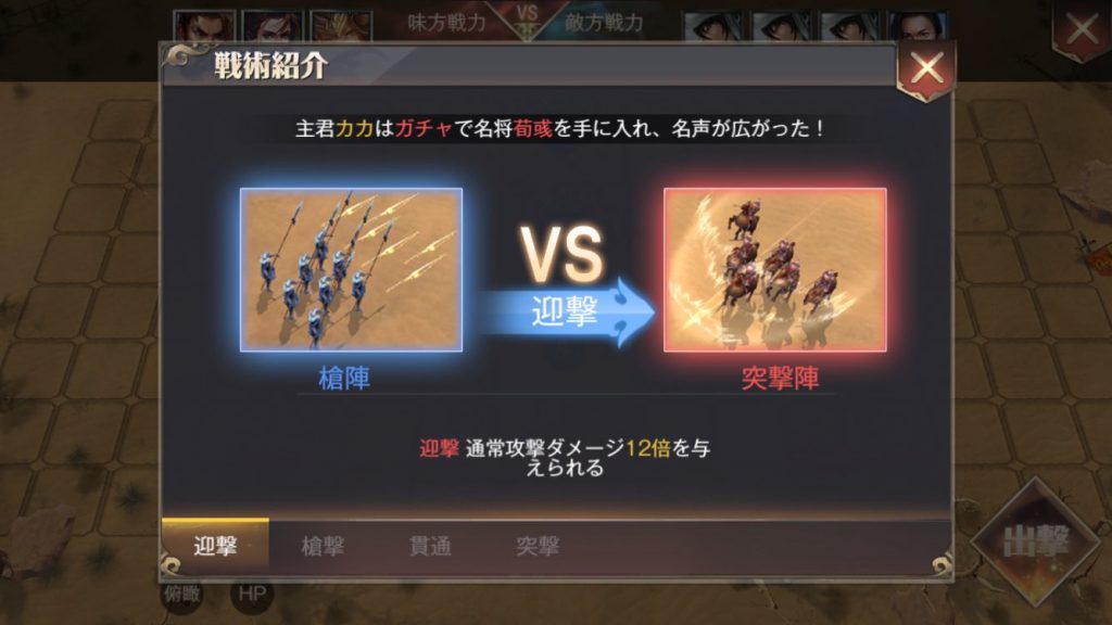 三国烈覇・戦術紹介