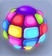 ホームスケイプのレインボーボール