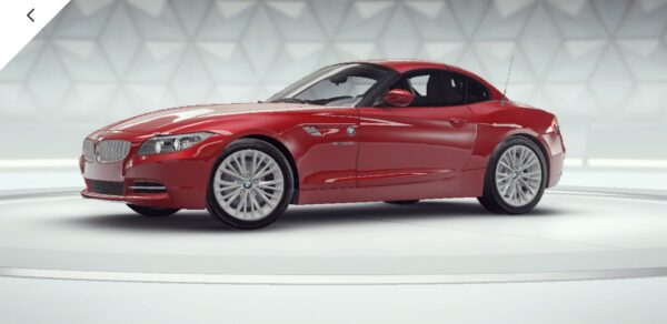 アスファルト9のZ4　LCI　E89車画像