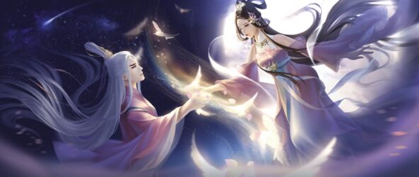浮生　イメージ画像織姫と彦星風