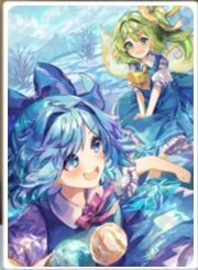 東方アルカディアレコードの氷の妖精