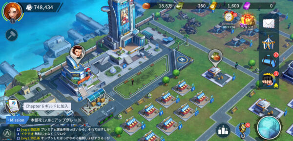 KOFサバイバルシティのゲーム画面