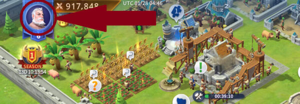王国のドラゴンのゲーム画面