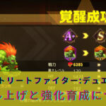 ストリートファイターデュエル(ストD)の効率よくファイターのレベル上げを行うコツや強化育成について解説!