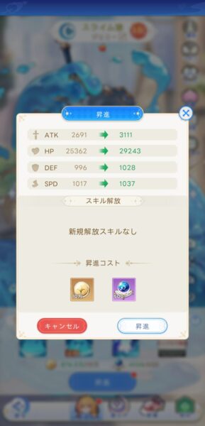 やばい！少女に囲まれた！(ヤバ少女)の昇進