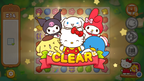 ハローキティフレンズマッチ　序盤の攻略について